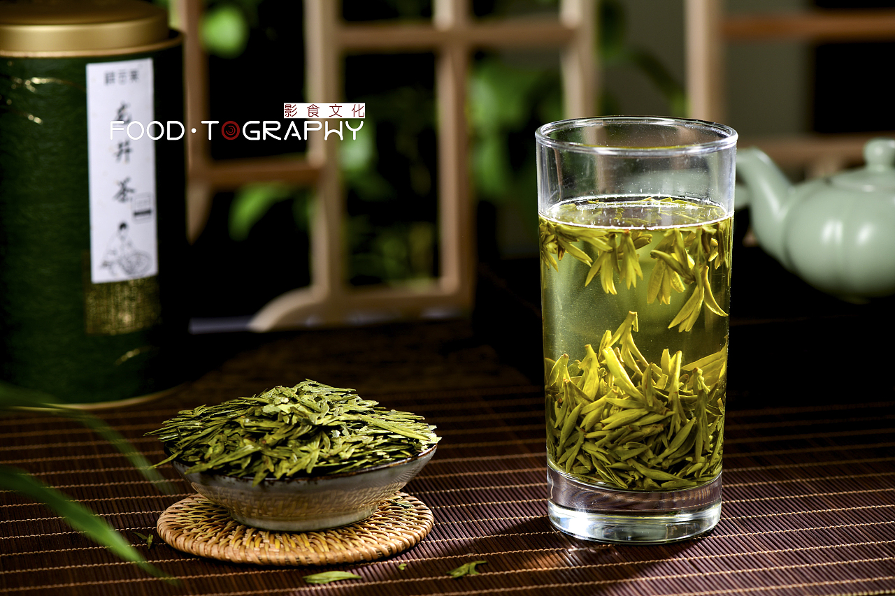 茶葉龍井 綠茶 茶葉攝影茶葉拍攝西湖龍井|攝影|產(chǎn)品攝影|影食文化 -
